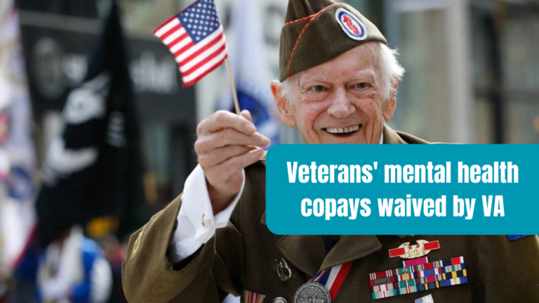 Veterans' mental health copays waived by VA